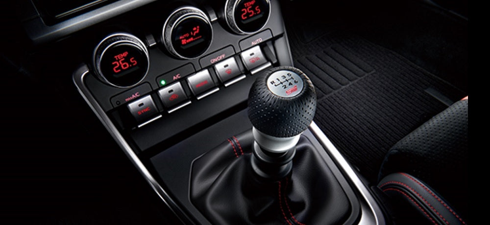 STI Genuine Leather/Aluminum Shift Knob