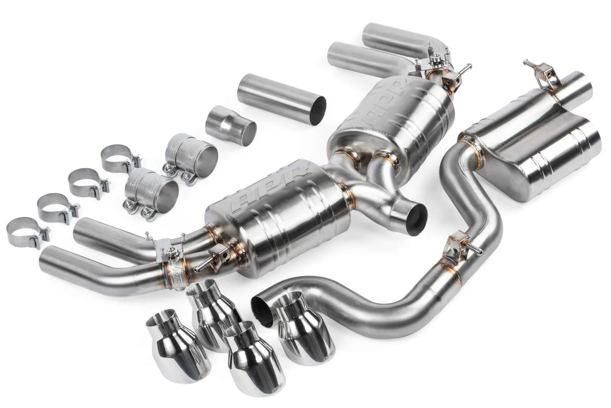 APR 3" Cat Back Exhaust Valved - Audi S3 8V Sedan - CBK0003