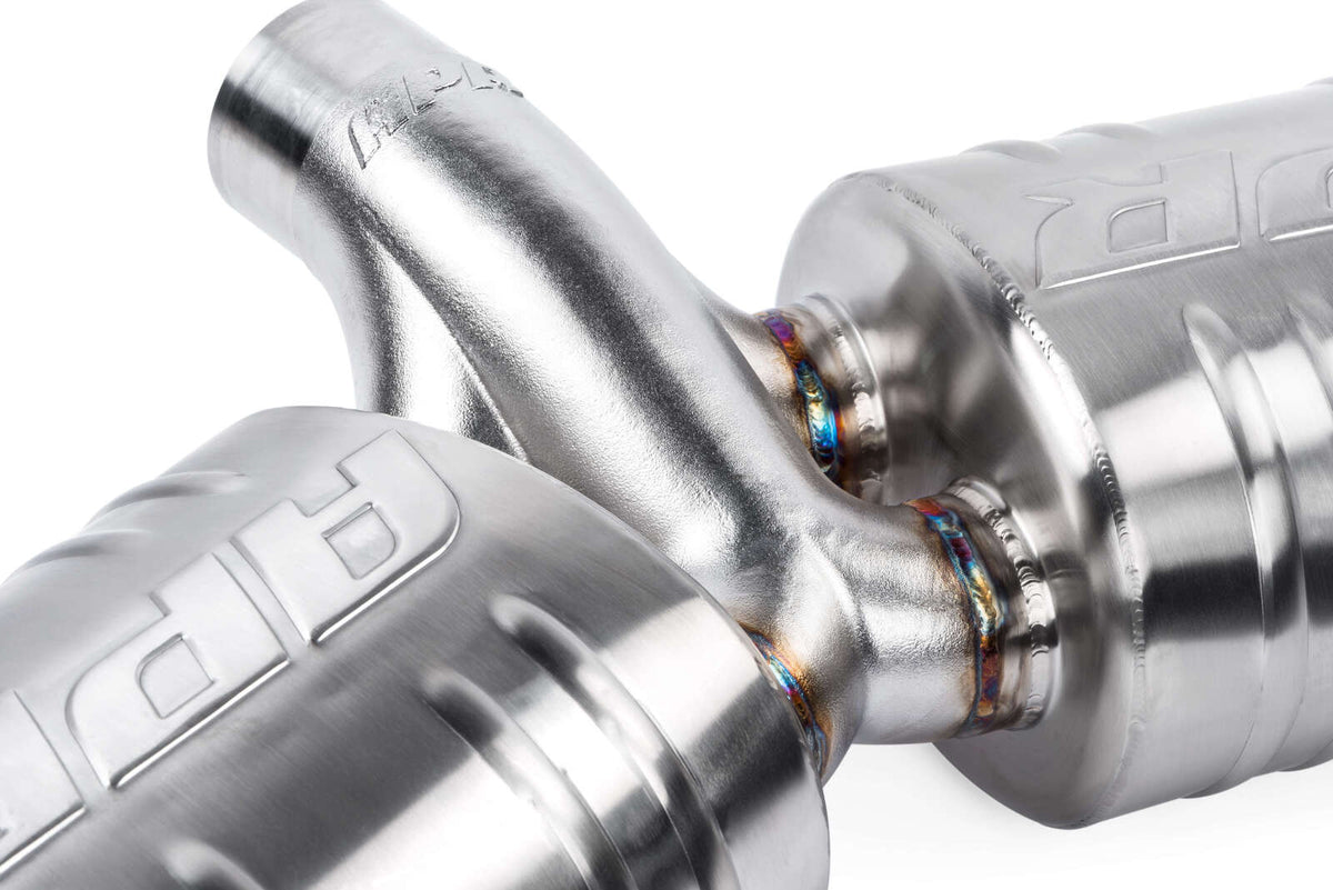 APR 3" Cat Back Exhaust Valved - Audi S3 8V Hatch - CBK0004