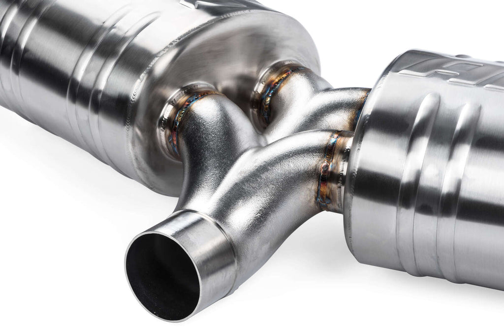 APR 3" Cat Back Exhaust Valved - Audi S3 8V Hatch - CBK0004