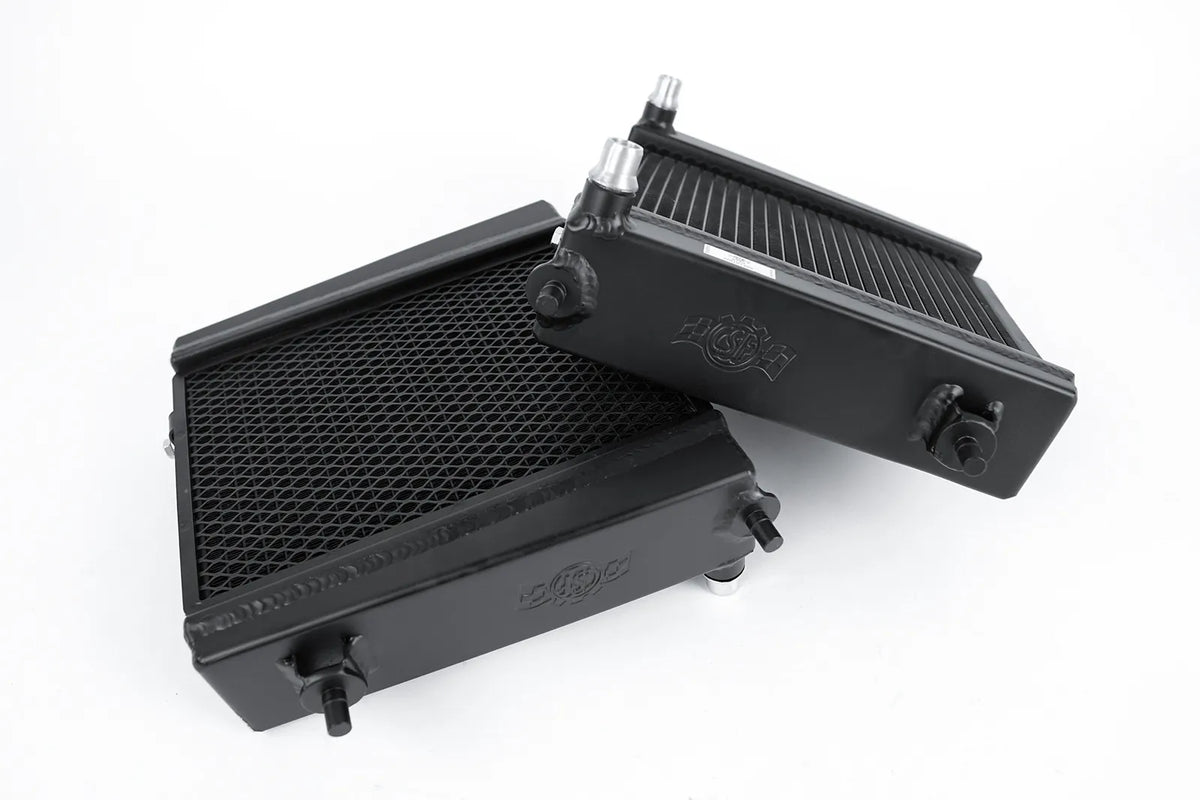 CSF Racing 2-Row 42mm Aluminium Auxiliary Radiator - Toyota Supra A90/BMW M240i/M340i/Z4 (B58) 8179