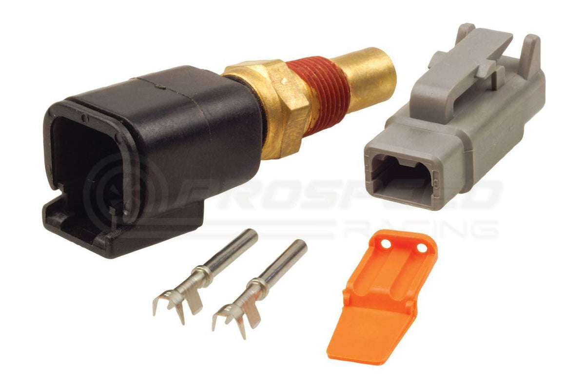 Raceworks 1/8" NPT Motorsport Fluid Temp Sensor 160Deg w/Plug and Pins