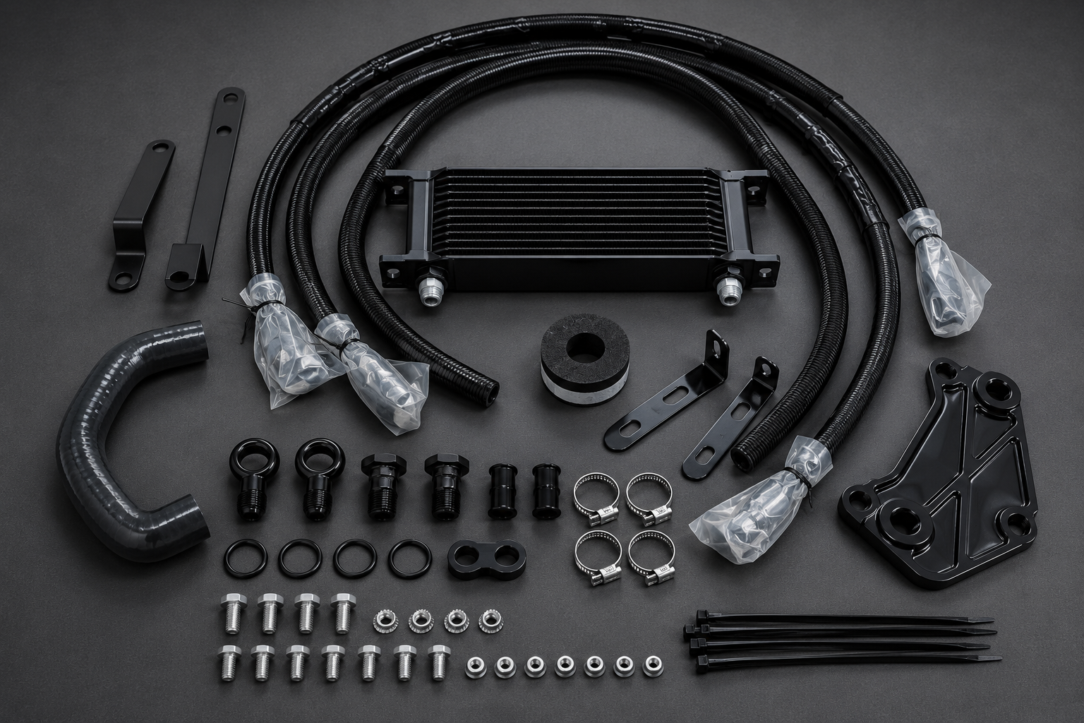 VCTR Performance VW Golf MK5/MK6 DQ250 6-Speed DSG Cooler Kit