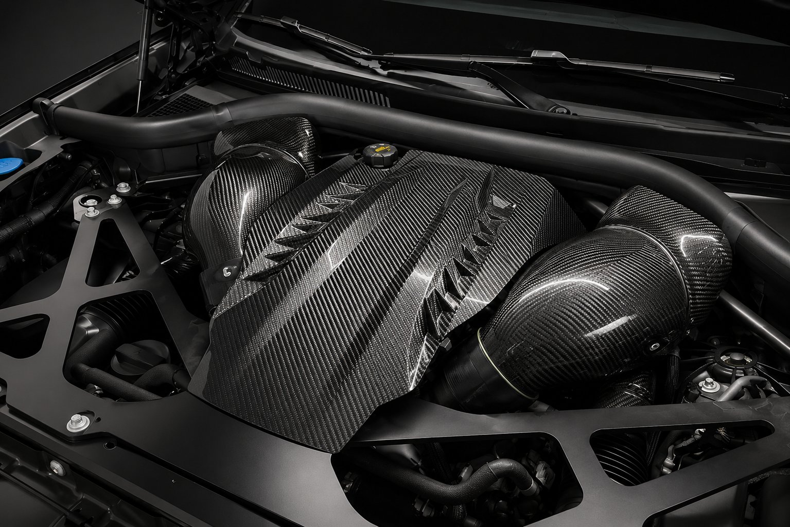 VCTR Performance BMW X5M/X6M F9X / XM G09 M60i Carbon Fibre Intake System