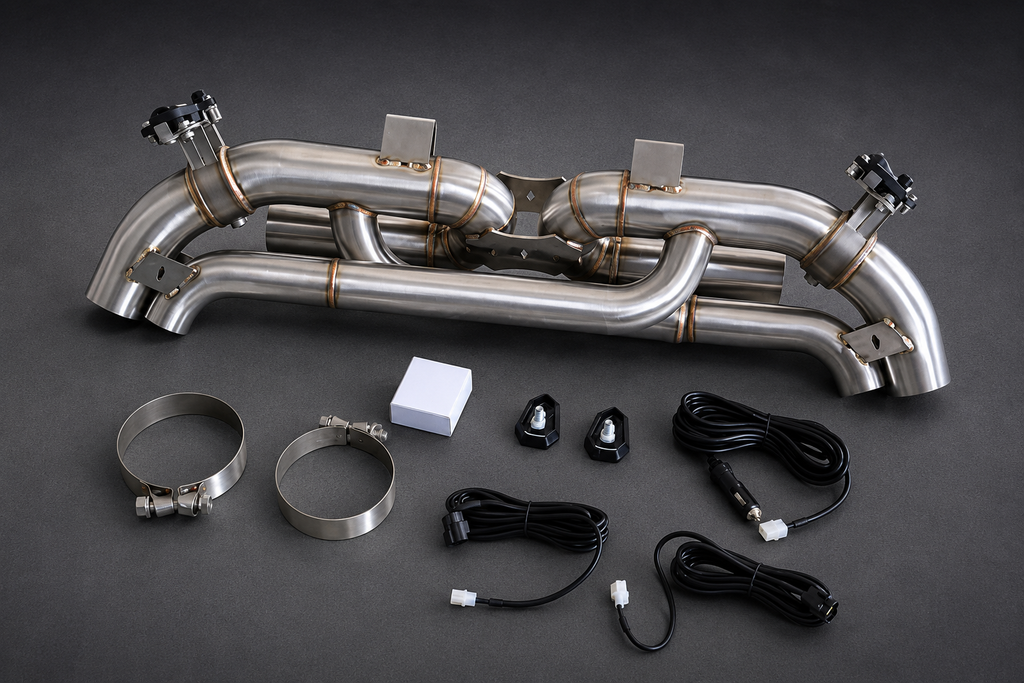 VCTR Performance Porsche 911 992 3.0T Valved Catback Exhaust