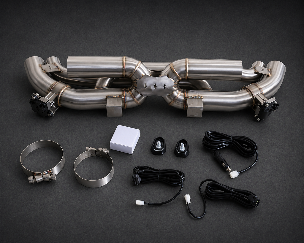 VCTR Performance Porsche 911 992 3.0T Valved Catback Exhaust