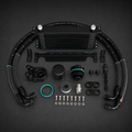 VCTR Performance 10 Row VW Golf MK7 EA888.3 Oil Cooler Complete Kit — Black