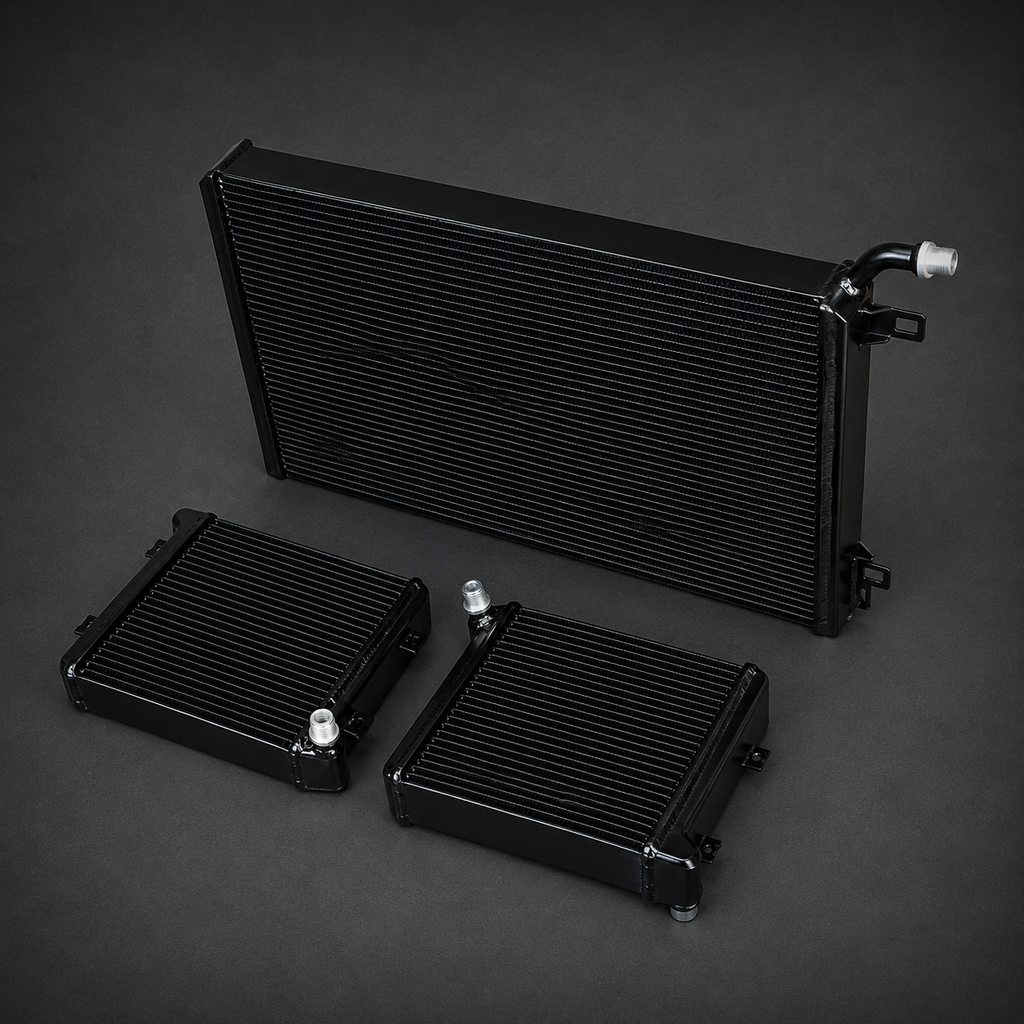 VCTR Performance Mercedes-AMG C63 S Radiator Package — Black