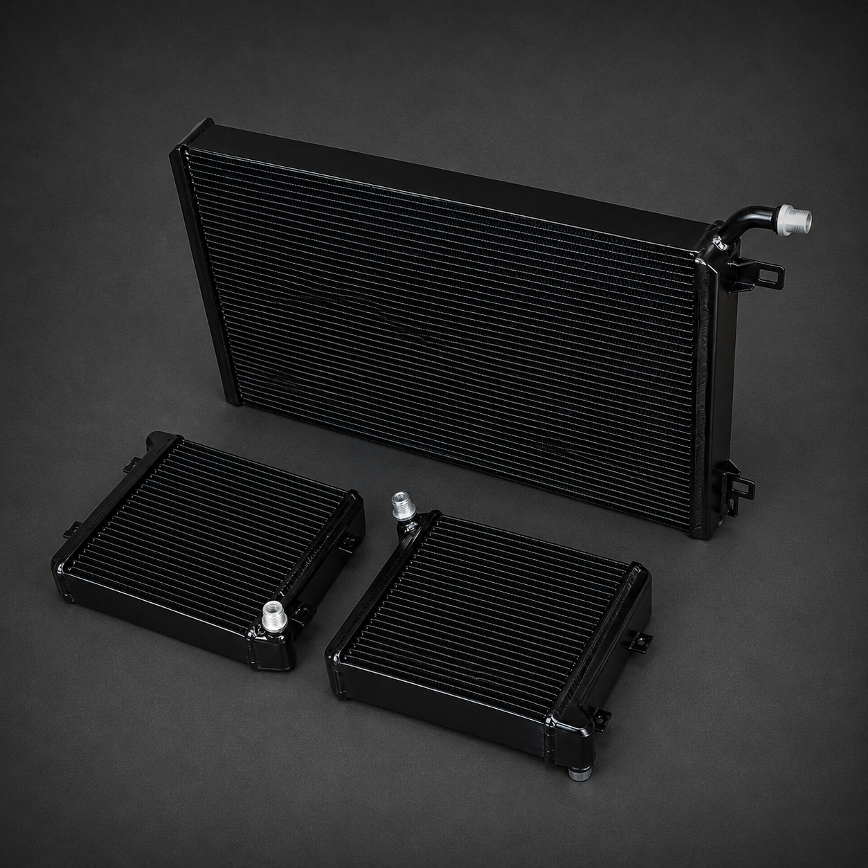 VCTR Performance Mercedes-AMG C63 S Radiator Package — Black