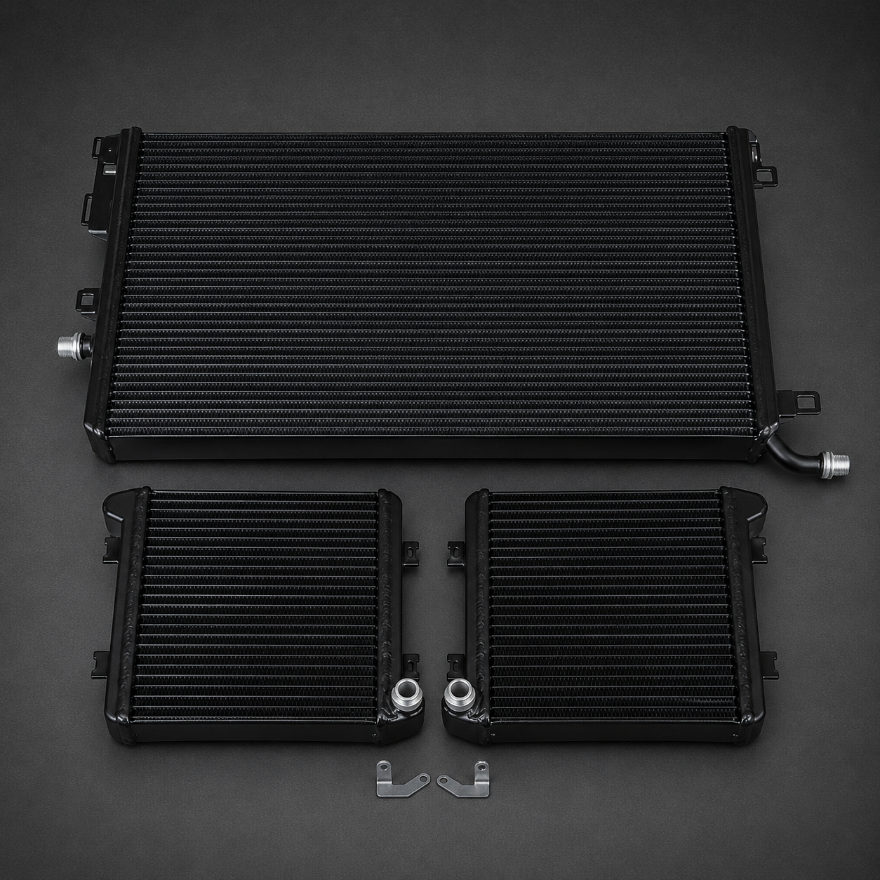 VCTR Performance Mercedes-AMG C63 S Radiator Package — Black