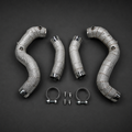 VCTR Performance Mercedes-AMG C63 W205 Catless Heat Wrapped Downpipe Kit