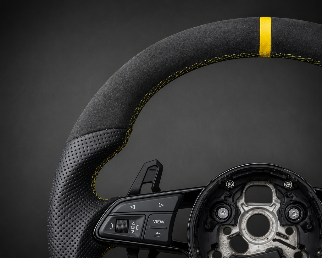 VCTR Performance Audi Alcantara Steering Wheel