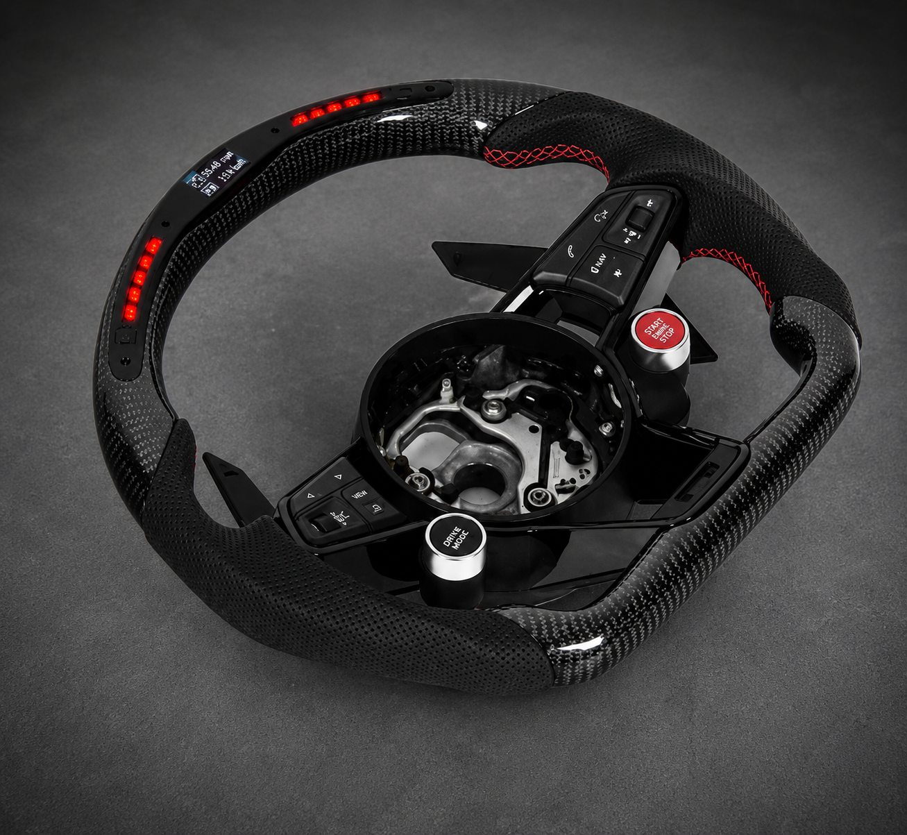 VCTR Performance Audi Carbon Fibre LED Steering Wheel