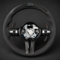 VCTR Performance BMW F-Series Carbon Fibre Alcantara LED Steering Wheel