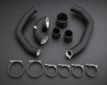 VCTR Performance BMW M2/M3/M4 F8X S55 Charge Pipe Kit — Wrinkle Black