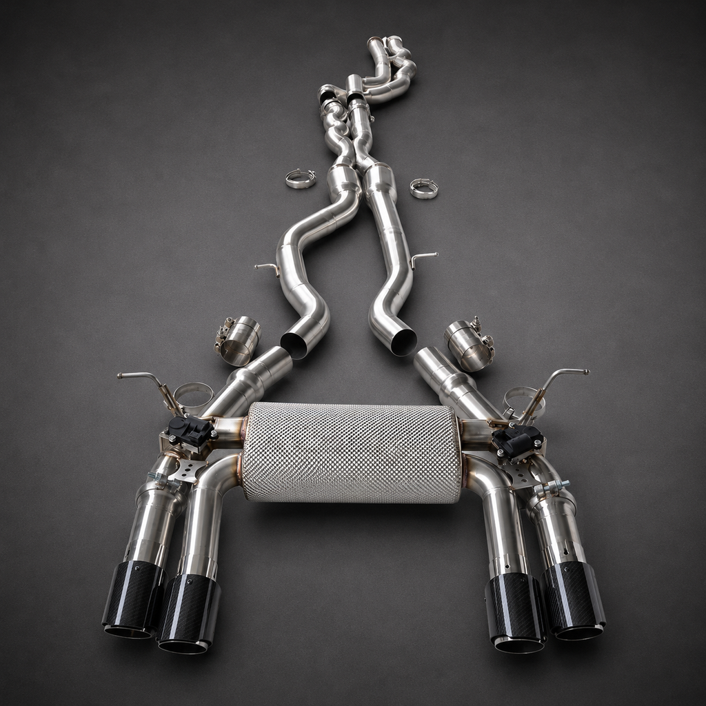 VCTR Performance BMW M2/M3/M4 F8X S55 Valved Catback Exhaust System
