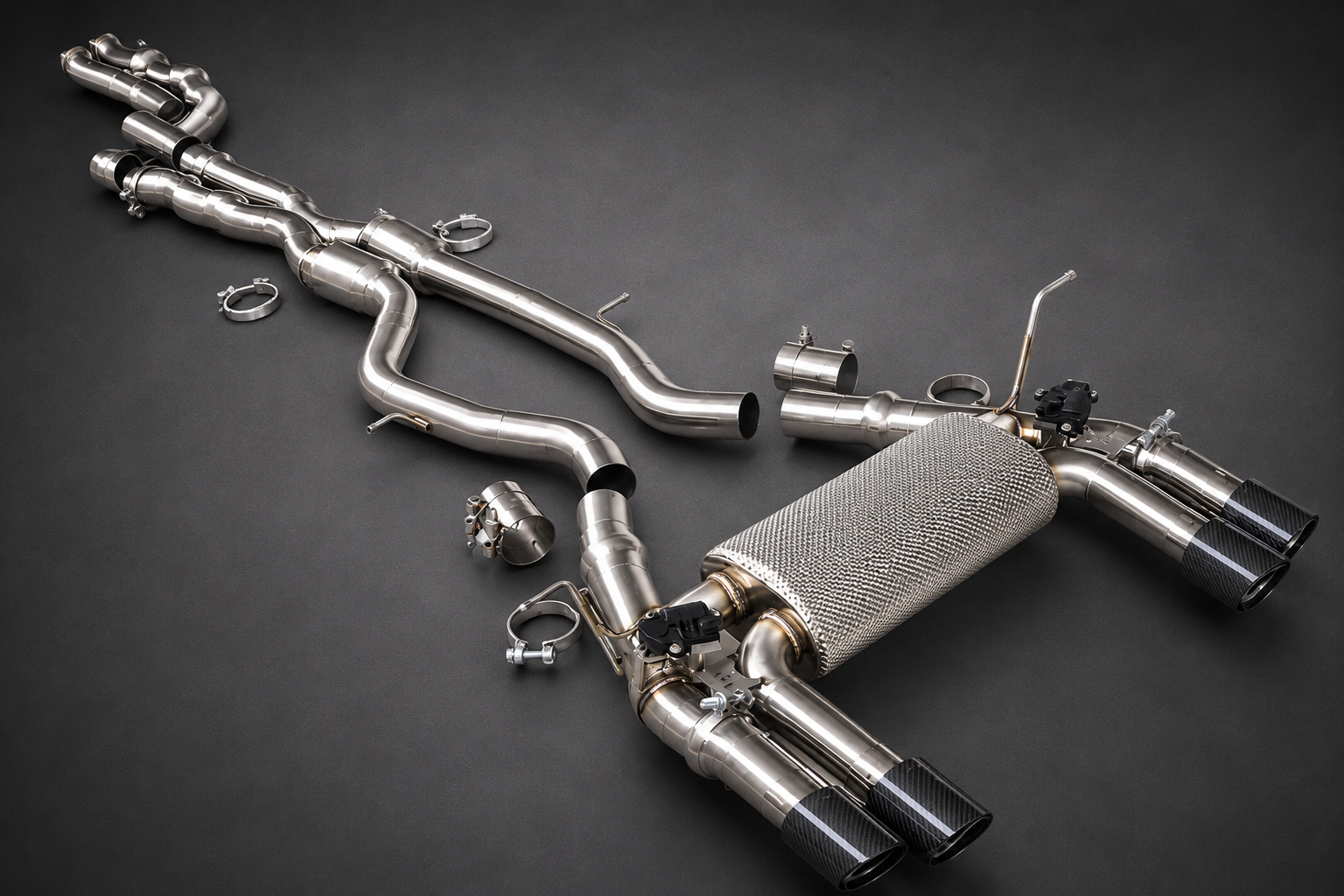 VCTR Performance BMW M2/M3/M4 F8X S55 Valved Catback Exhaust System