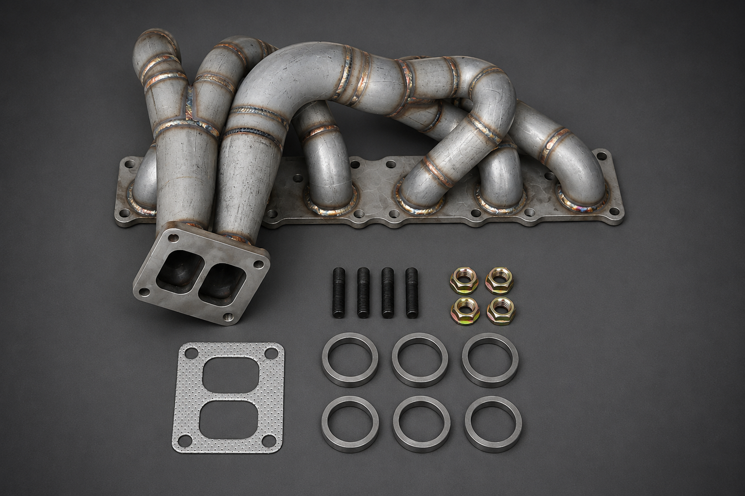 VCTR Performance BMW 135i/335i N54 Exhaust Manifold T3 SS304