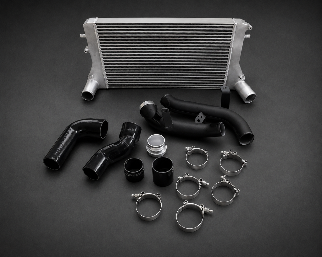 VCTR Performance Alloy Finish MK5/MK6 Golf Intercooler & Full Piping Kit