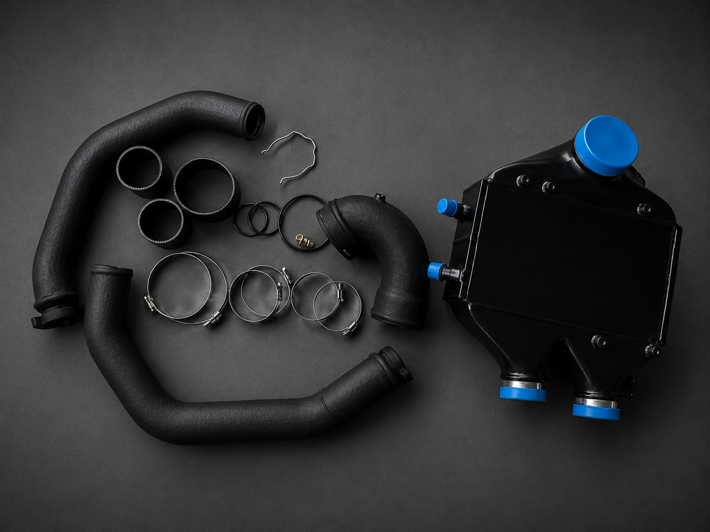 VCTR Performance BMW M2/M3/M4 F8X S55 Complete Intercooler + Charge Pipe + Turbo Inlet Kit