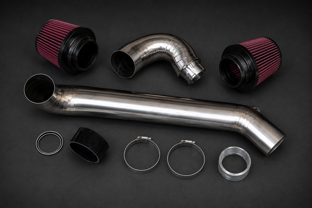 VCTR Performance BMW M2/M3/M4 G8X S58 Titanium Intake System — 89mm