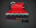VCTR Performance BMW M2/M3/M4 G8X S58 Billet Intake Manifold — Red