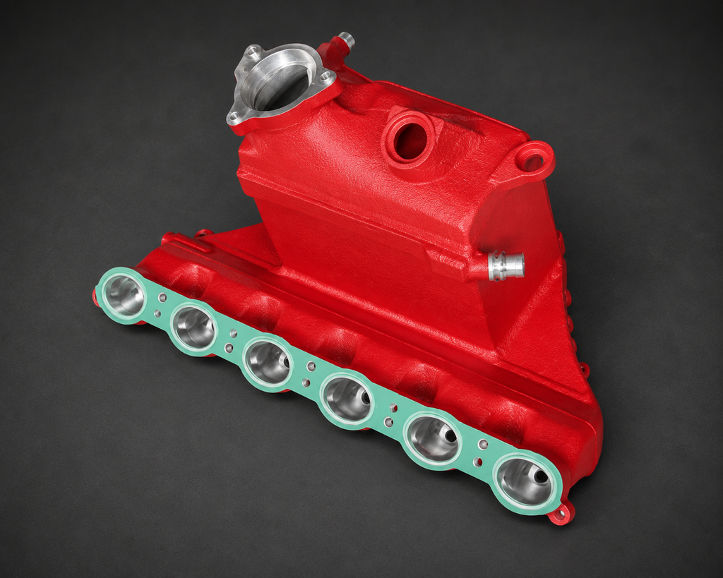 VCTR Performance BMW M2/M3/M4 G8X S58 Billet Intake Manifold — Red
