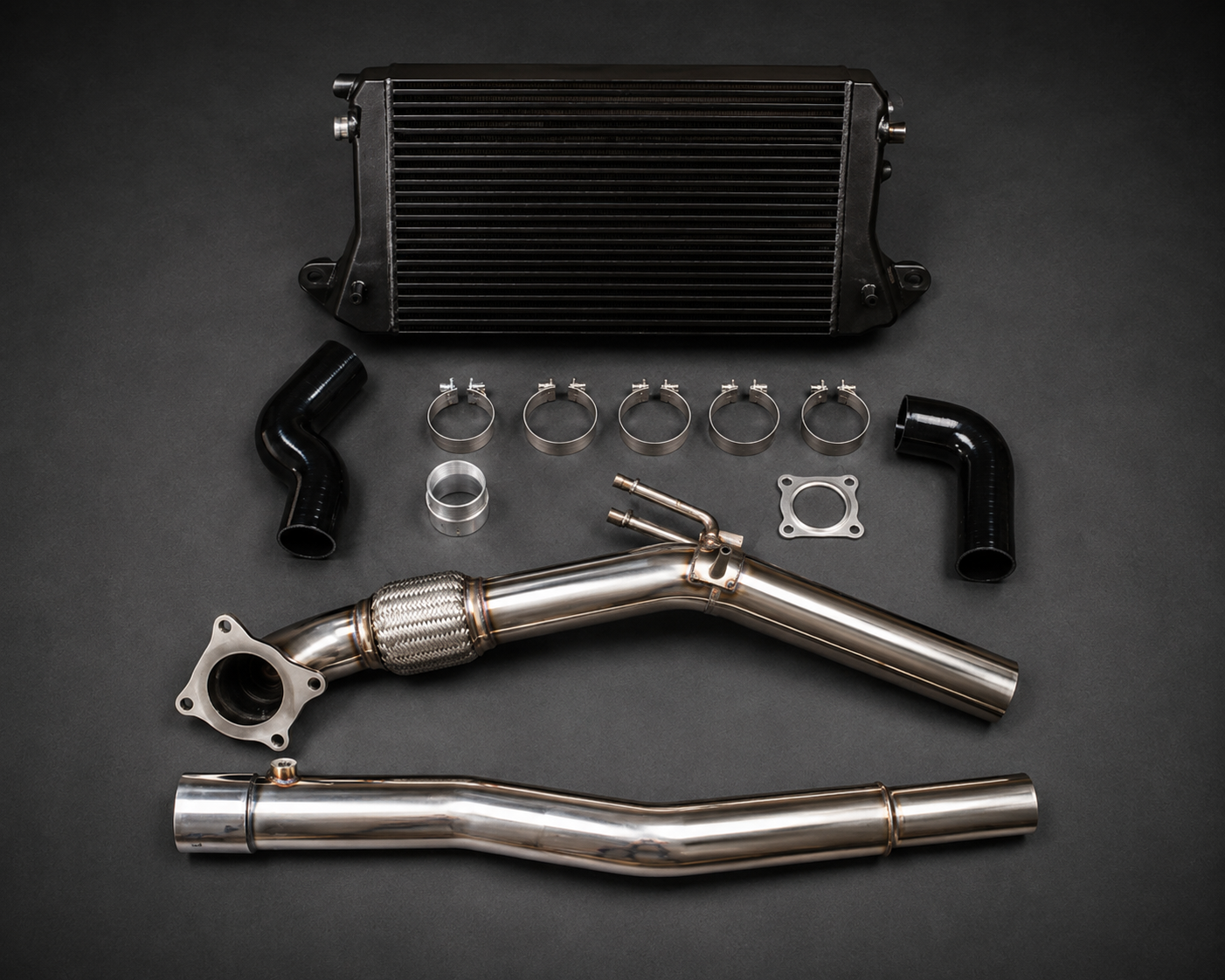 VCTR Performance VW Golf GTI/R MK5/MK6 / Audi A3 8P Intercooler + Downpipe Kit
