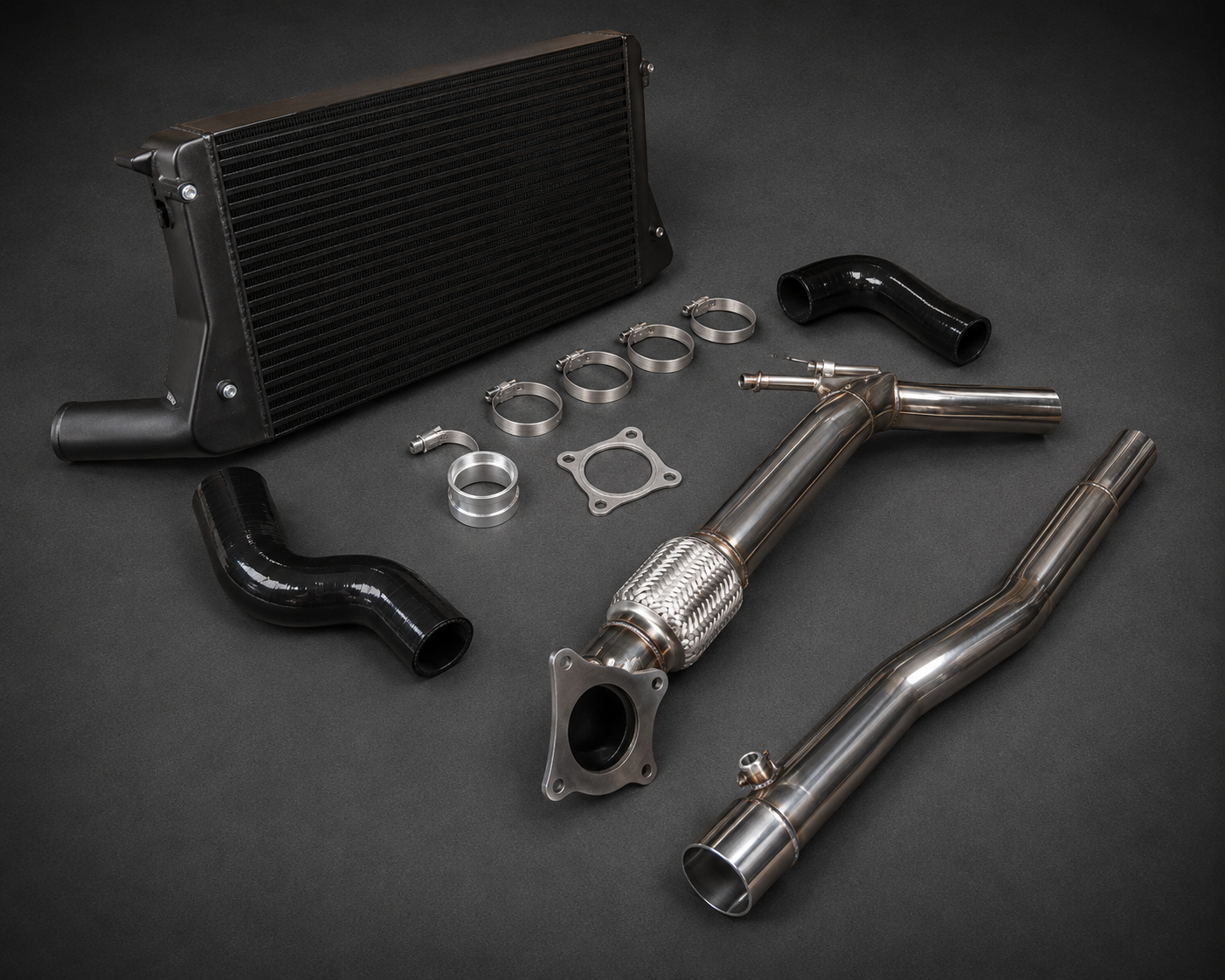 VCTR Performance VW Golf GTI/R MK5/MK6 / Audi A3 8P Intercooler + Downpipe Kit