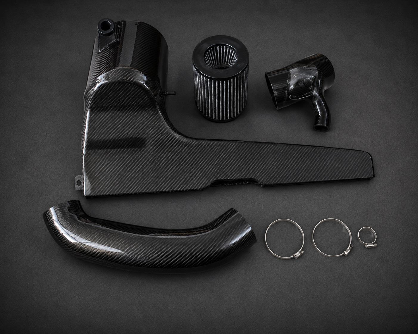 VCTR Performance MK8 R/S3 8Y Carbon Fibre Intake System — Gloss