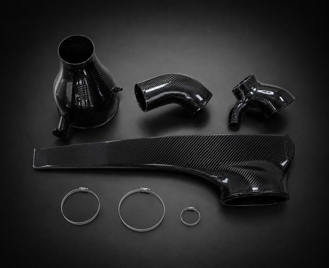 VCTR Performance VW Golf R MK8 Carbon Fibre Intake System
