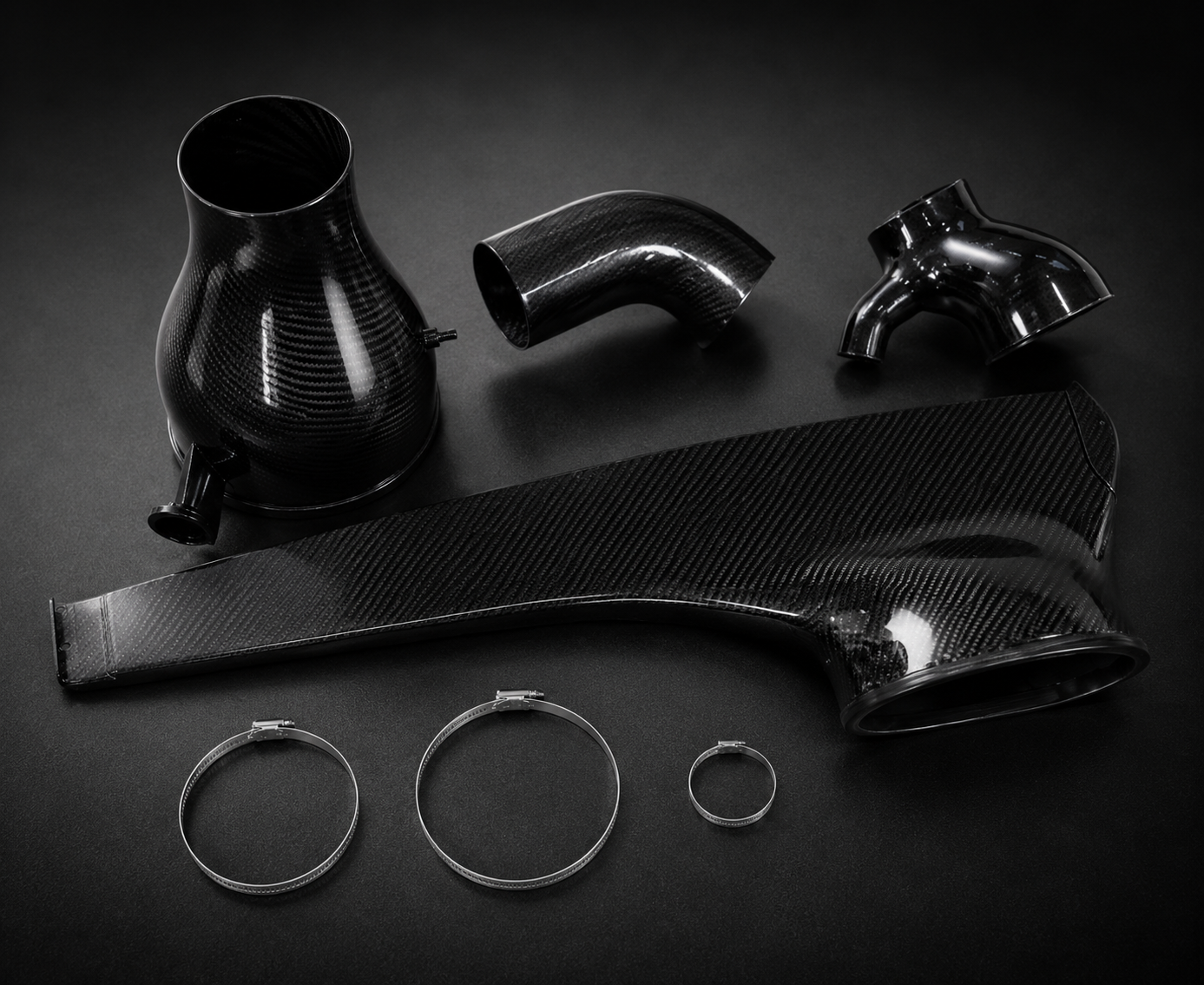 VCTR Performance VW Golf R MK8 Carbon Fibre Intake System