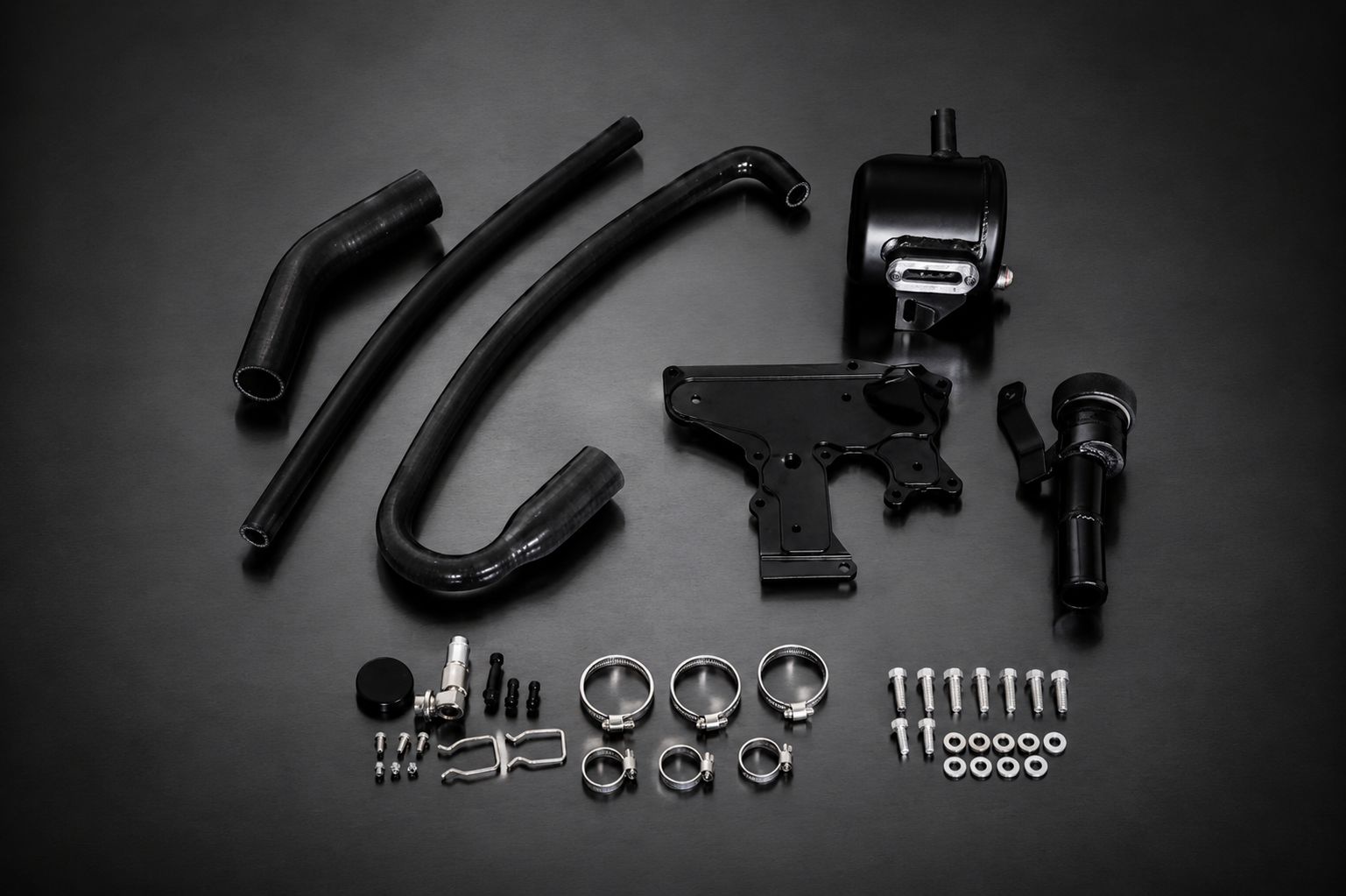 VCTR Performance Audi A3 8P / VW Golf MK5/MK6 Oil Catch Can Kit