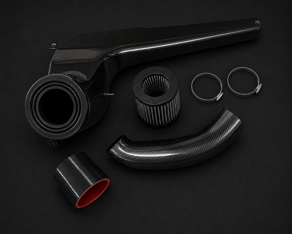 VCTR Performance Audi A3/S3 8V / VW Golf MK7 Carbon Fibre Intake System — Gloss