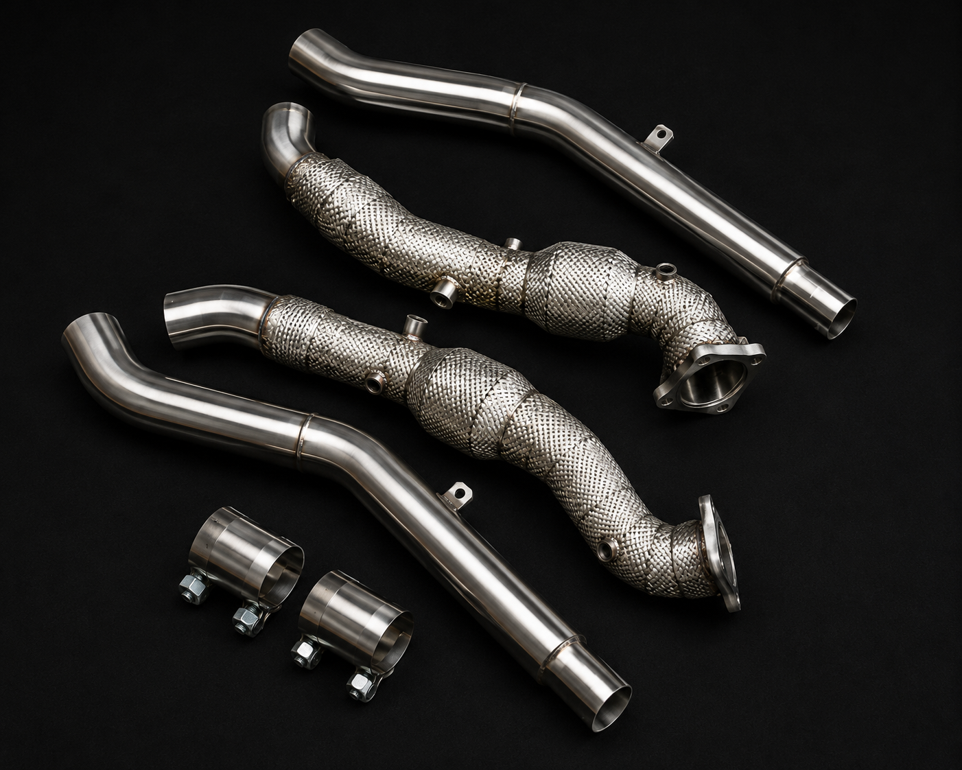 VCTR Performance Audi S6/S7/RS6/RS7 C7 Down Pipe Kit