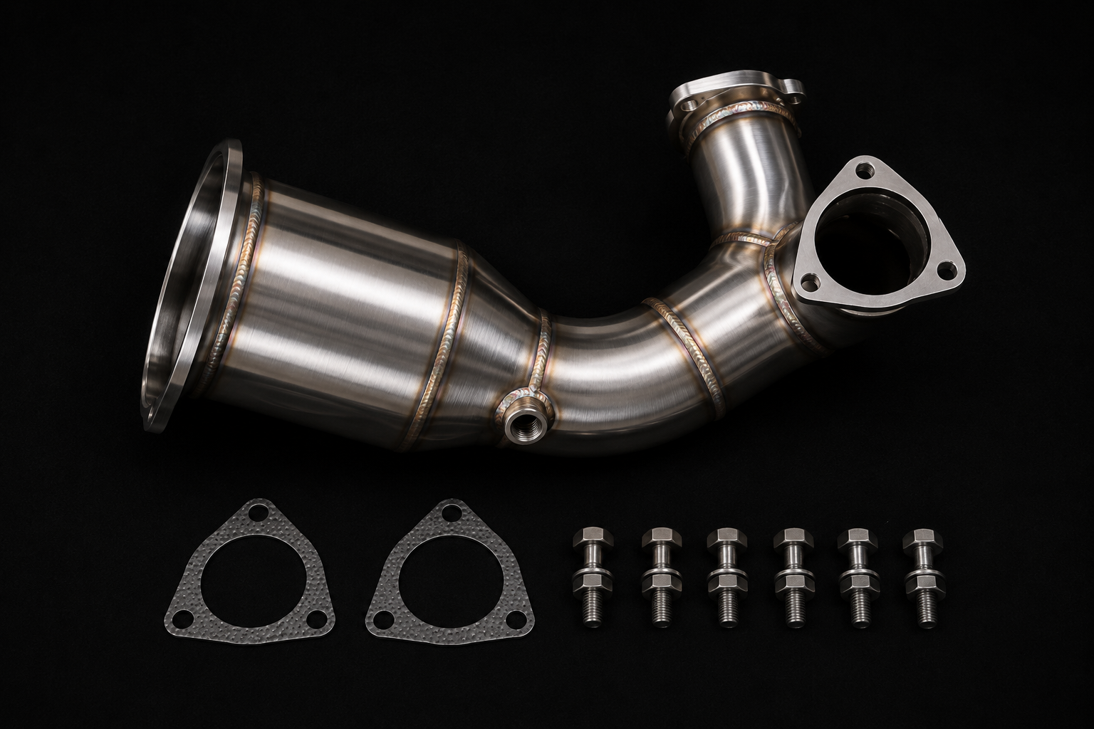 VCTR Performance Audi S4/S5 B9 Catted Downpipe Kit