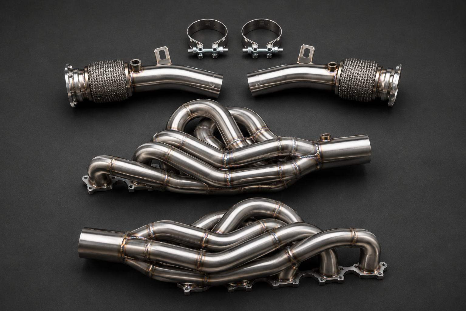 VCTR Performance Audi R8 Exhaust Manifold Upgrade