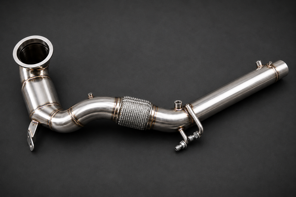VCTR Performance VW Golf GTI MK8 / Audi A3 S3 8Y Catted Downpipe Kit