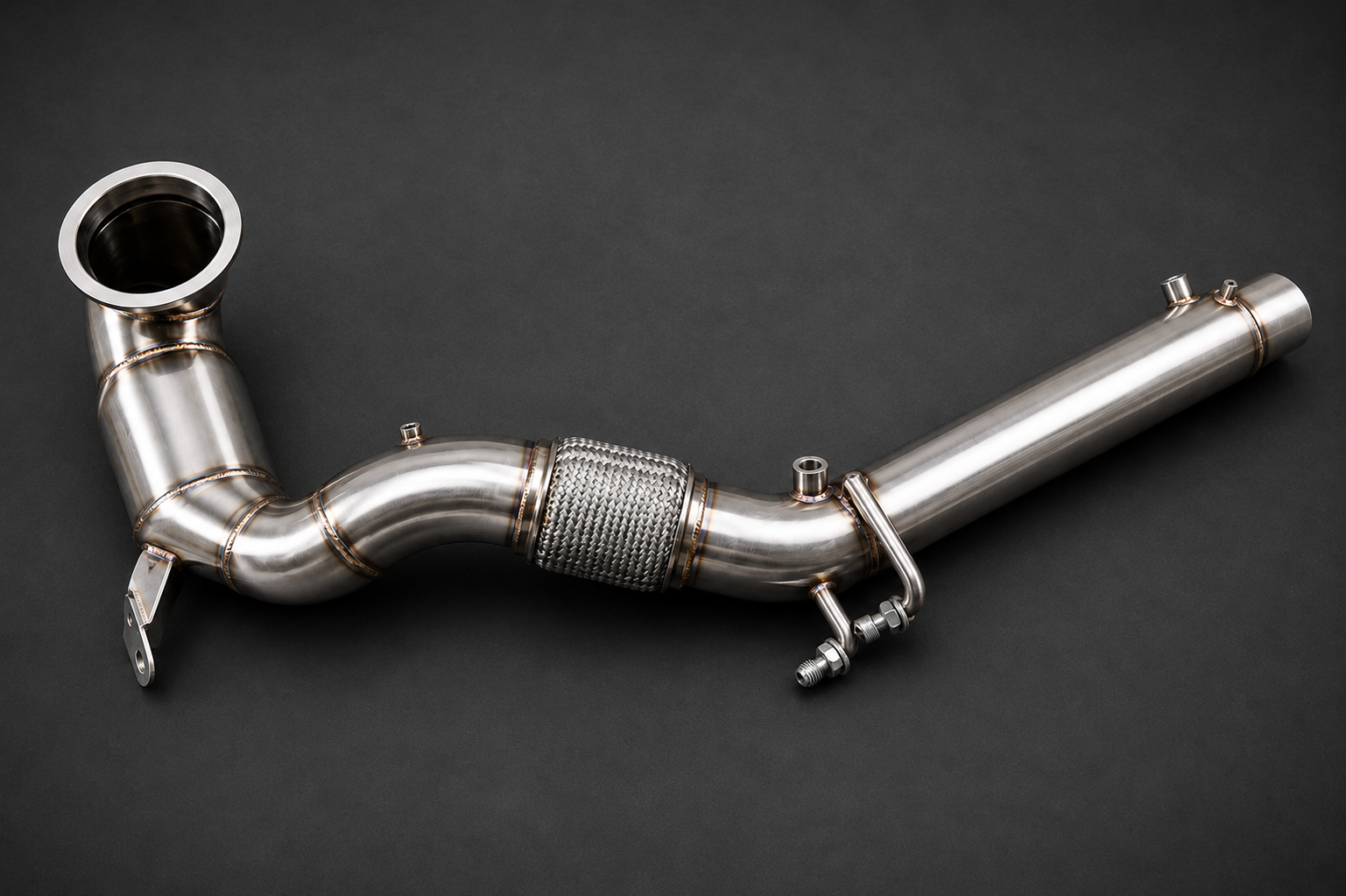 VCTR Performance VW Golf GTI MK8 / Audi A3 S3 8Y Catted Downpipe Kit