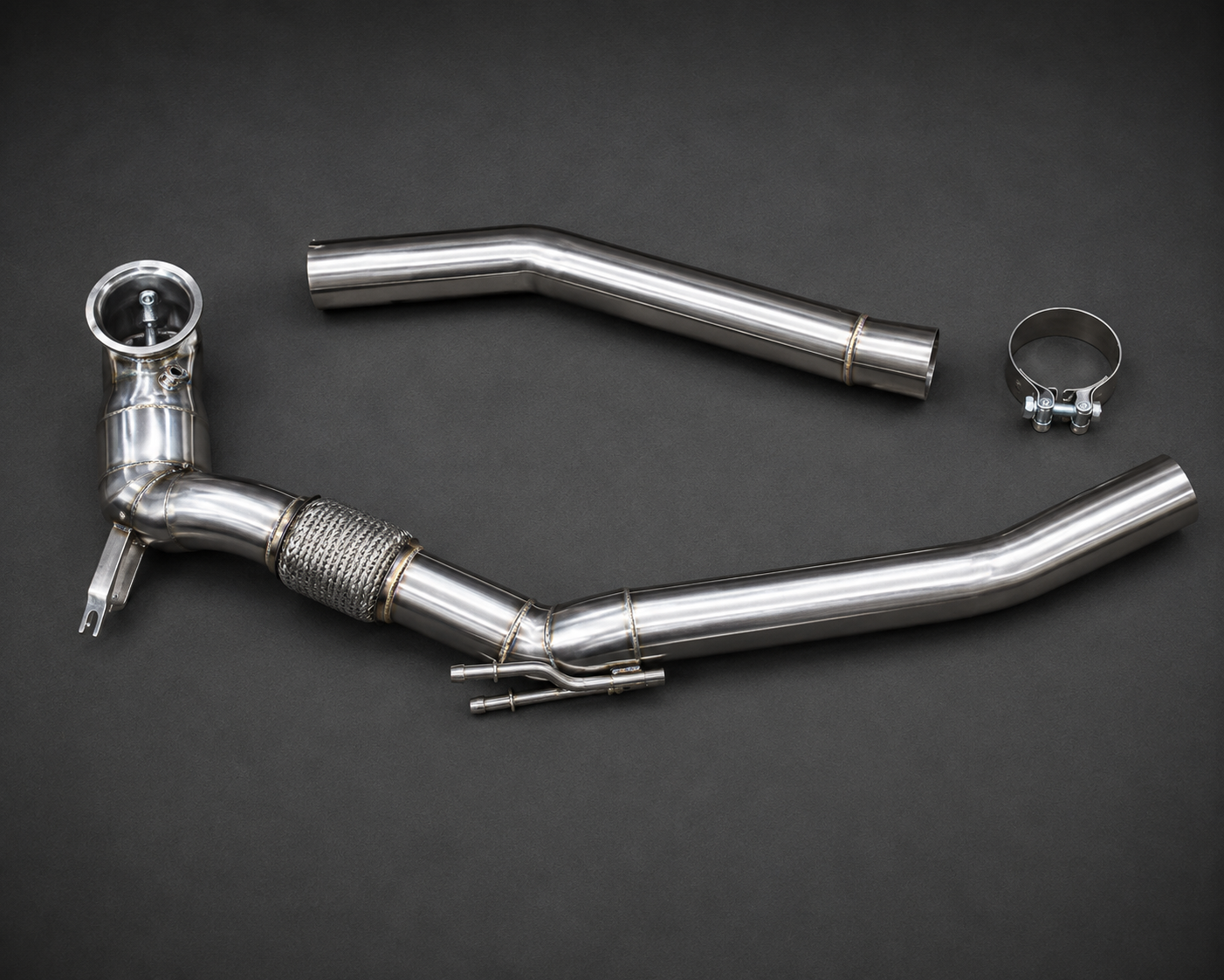 VCTR Performance VW Golf R MK8 / Audi S3 8Y Catted Downpipe Kit