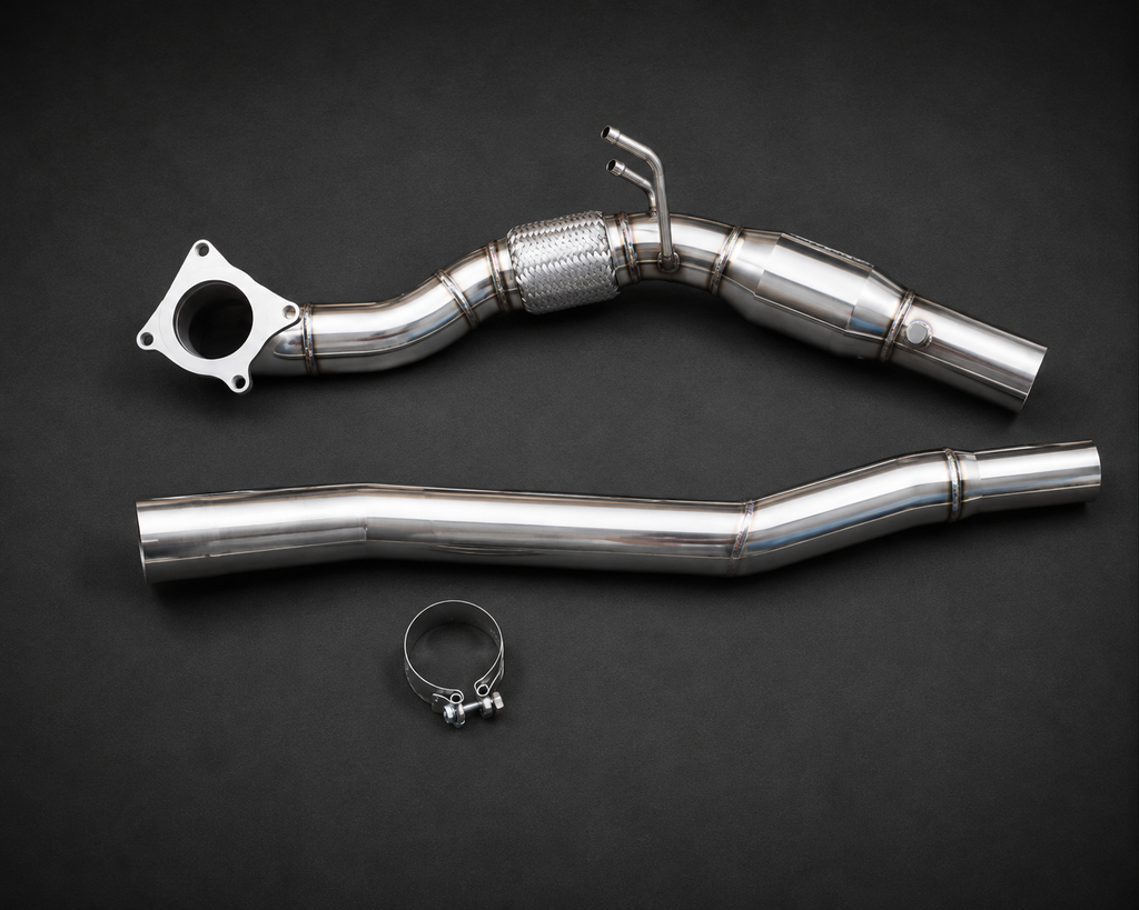 VCTR Performance Audi A3/S3 8P / VW Golf R MK6 Catted Downpipe Kit
