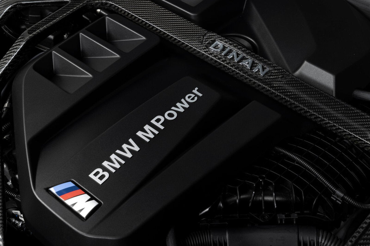 Dinan Gloss Carbon Fibre Front Strut Tower Brace — BMW M2 G87 / M3 G80 / M4 G82/G83 D180-0015