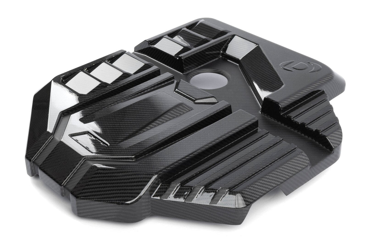 Dinan Gloss Carbon Fiber Engine Cover — BMW M2 G87 / M3 G80 / M4 G82/G83 (S58) D590-0005