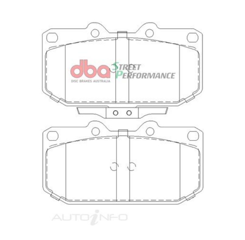 DBA SP Street Performance Front Brake Pads image 2