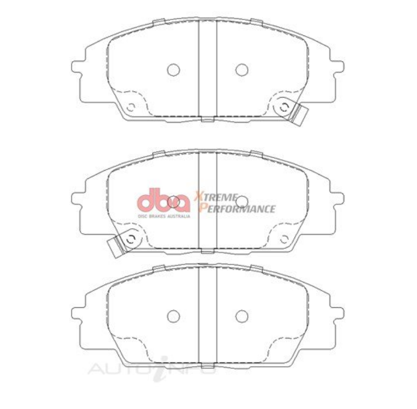 DBA XP Xtreme Performance Front Brake Pads image 2