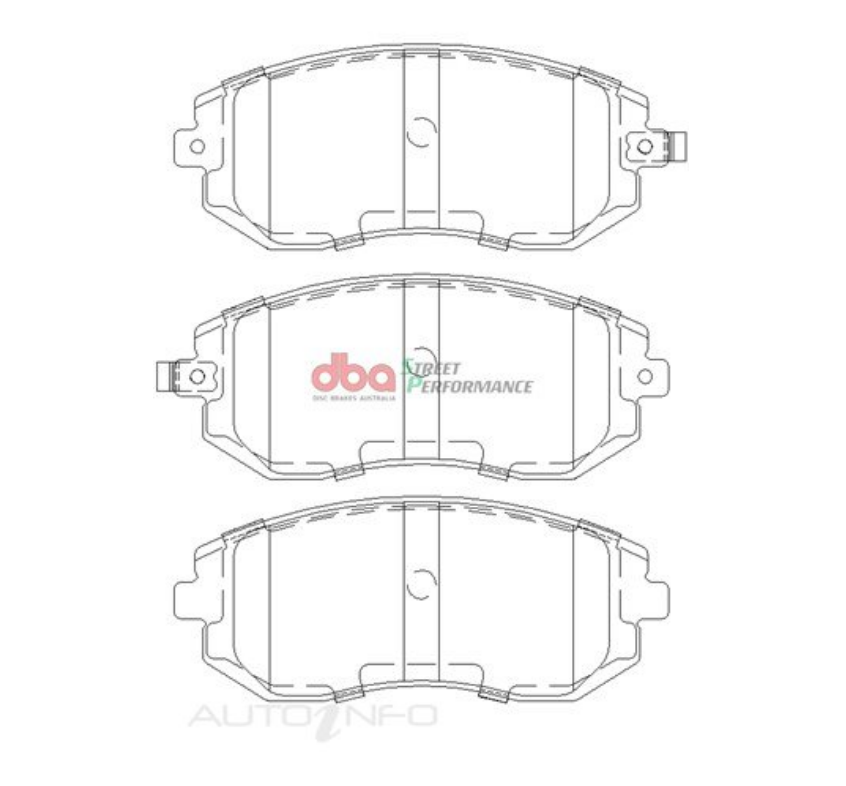 DBA XP Xtreme Performance Front Brake Pads image 2