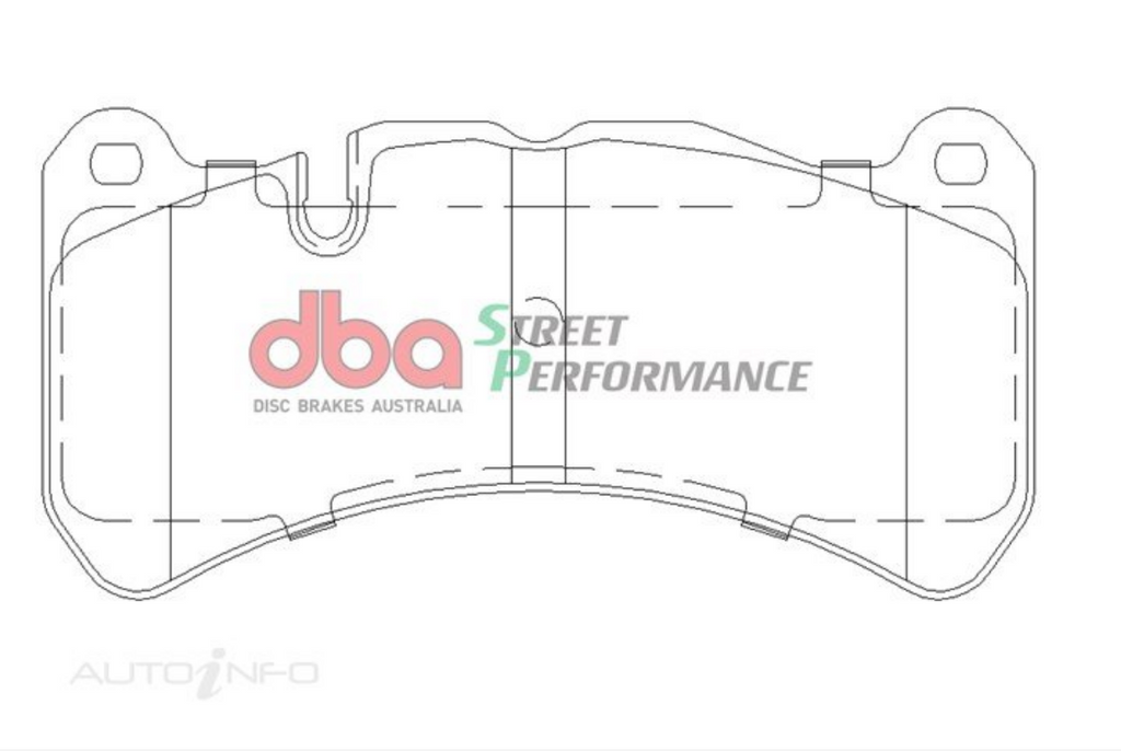 DBA SS Street Series OE Replacement Front Brake Pads image 2