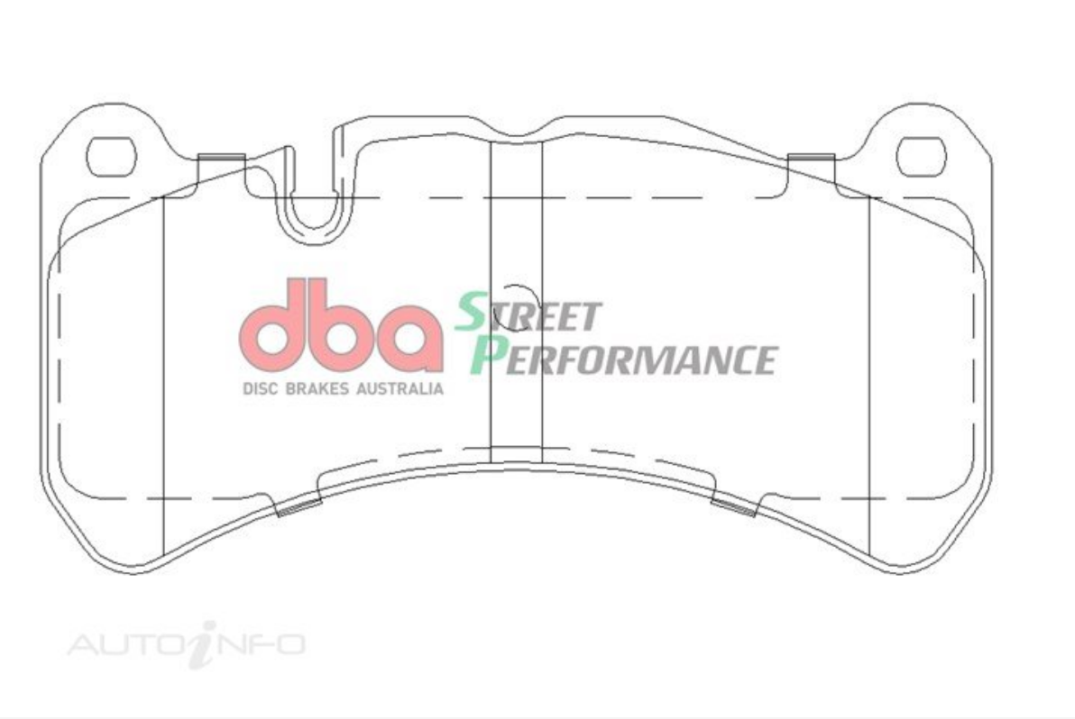 DBA RP Race Performance Front Brake Pads image 2