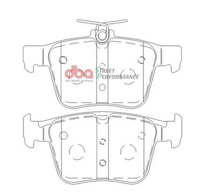DBA SP Street Performance Brake Pads image 2