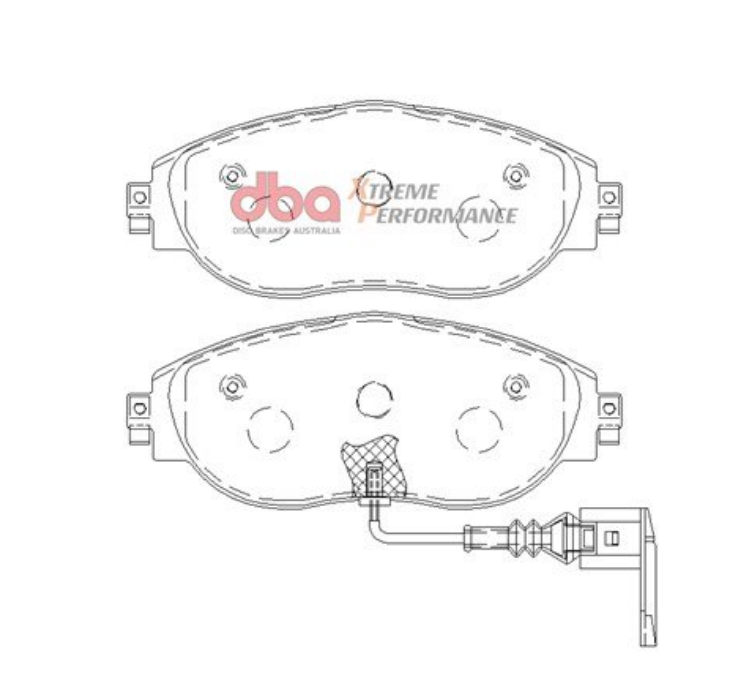 DBA SS Street Series OE Replacement Brake Pads image 2